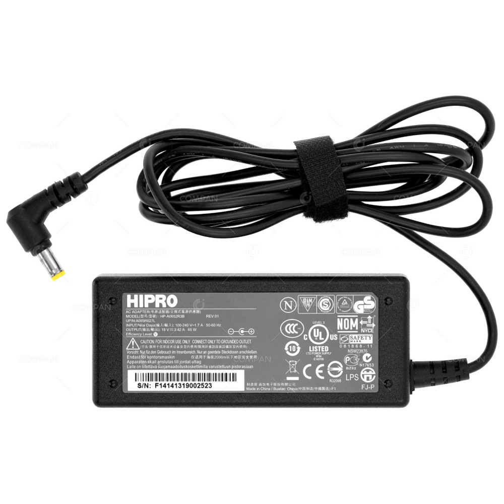 HP-A0652R3B HIPRO HP-A0652R3B 19V 3.42A 64.98W AC ADAPTER A065R027L
